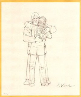 Metalocalypse Original Animation Art by Songgu Kwon: Nathan & Pickles