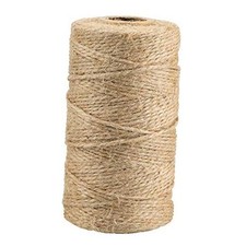 Natural Jute Twine String Best Arts Crafts Gift Wrapping 656 Feet Brown