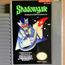 Kemco-Seika Shadowgate Nintendo NES Adventure Cartridge Battery Backup NTSC-U/C