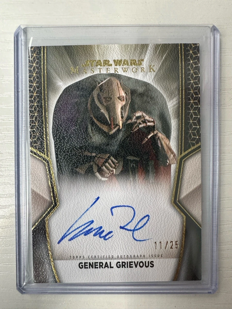 Topps Star Wars Masterwork General Grievous Trading Cards for sale
