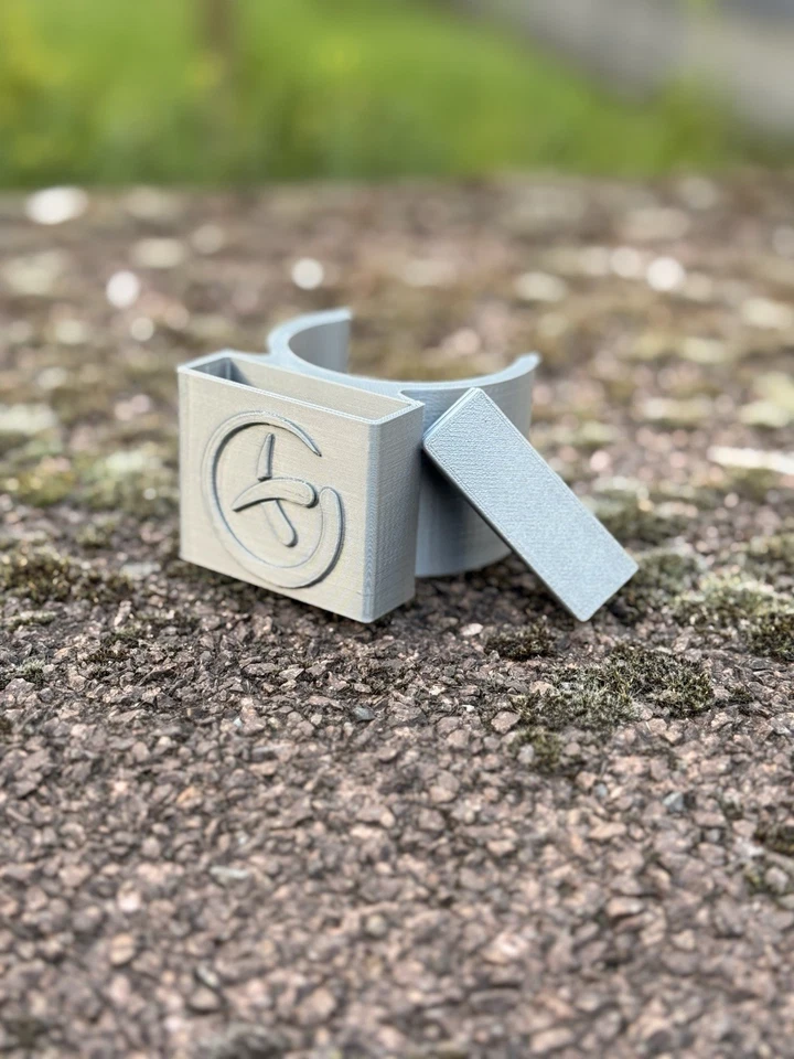 Oculto de geocaching para postes de señalización (60 mm), escondite de cuaderno de bitácora para postes - Imagen 4 de 4