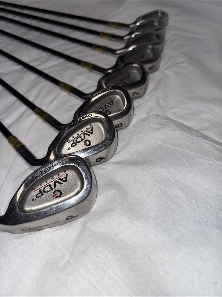 GOLDWIN AVDP OVERSIZE Iron Set 3-10 & Pitching Wedge.Graphite Flex Right Handed - Image 3 of 4