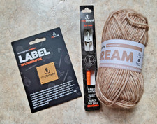 Set: Häkelanleitung - Pocket Dream - Häkelnadel + Wollknäuel + Label - myboshi