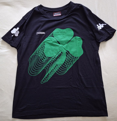 T-shirt Panathinaikos Athen Größe M schwarz Kappa Griechenland selten getragen