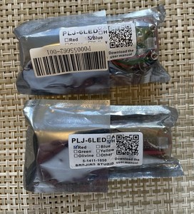 Two PLJ-6LED RF Signal Frequency Counter 6 Digit LED Modules -One Red & One Blue