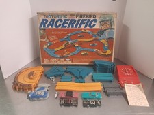Vintage 1968 IDEAL - MOTORIFIC FIREBIRD RACERIFIC - Racing Set Original Box, Car