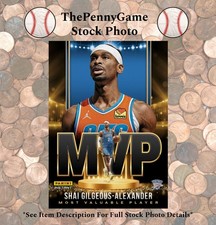 Shai Gilgeous-Alexander 2025 Panini Instant⭐⭐⭐Short Print SP⭐⭐1 of 1964⭐⭐NBA MVP