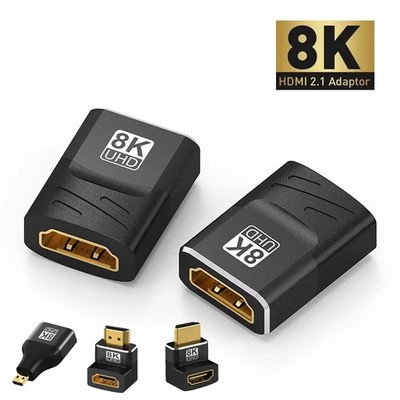 Micro HDMI Adapter HDMI Konverter 8K60Hz 4K120Hz144Hz Stecker Buchse