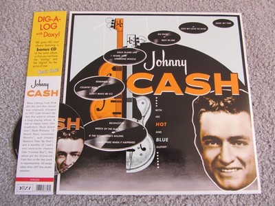 JOHNNY CASH WITH HIS HOT AND BLUE GUITAR LP 180gr Vinyl + CD DOXY DOK 306 (2011)
