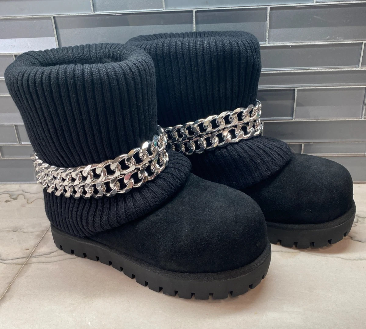 Jason Demaci Demaci® Lynx Boots Black Men's Sz 10
Opens in a new window or tab
