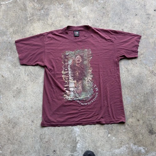 Megadeth Tour Shirt Mens Cryptic Writings Doubl 1990s vintage concert t-shirt, vintage, size XL, single stitch, B+ condition