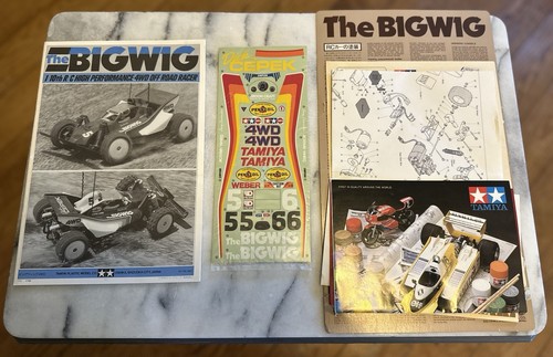 ORIGINAL TAMIYA “THE BIGWIG” 1:10th 1986 First Edition OFF ROAD BUGGY 5857 VTG - Picture 13 of 14