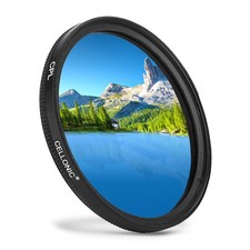 Image of Ø 55mm Polarising Filter for Sony SAL-1870 / DT 18-70 mm F3.5-5.6 Camera Lens
