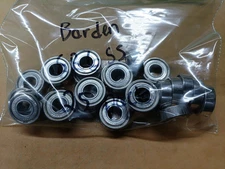 25 Barden SR6SS Precision Bearing Double-Shield 3/8" x 7/8" x 9/32" Made in USA