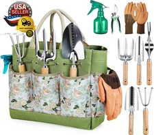 Gardening Tools 9-Piece Heavy Duty Garden Hand Tools with Fashion and Durable Ga