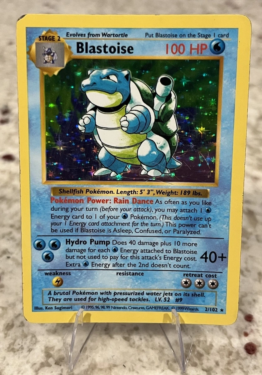 Shadowless Blastoise Individual Cards for sale - eBay