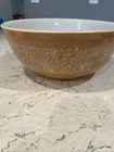 vintage pyrex woodland mixing bowl Large 404 1978