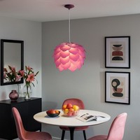 Pendellampe HäNgeleuchte Wohnzimmerlampe BläTter Pendelleuchte BlüTen H 110 Cm