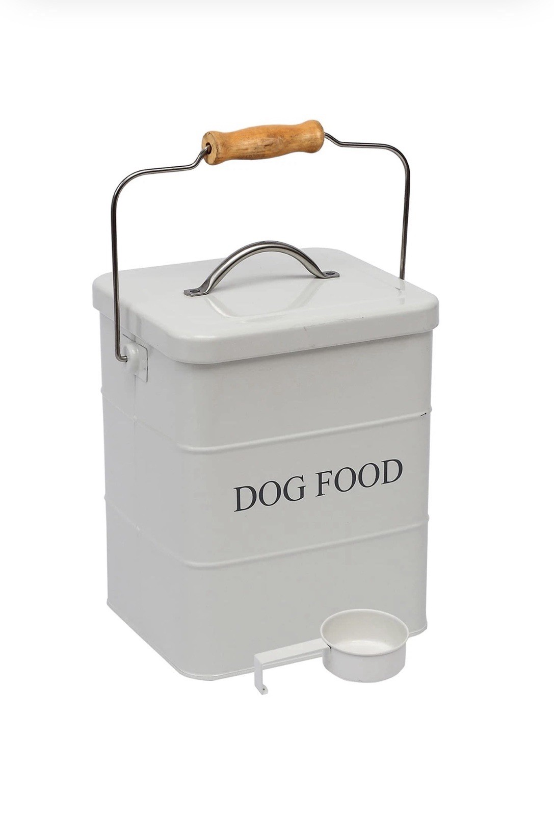 Storage Container Dog Treats Tin With Handle