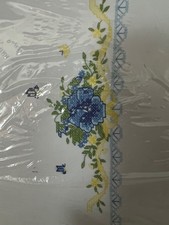 JANLYNN Pillow Cases 2pk for Stamped Cross Stitch Pansy 997-1709
