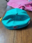 Miami Dolphins Hat Cap Fitted 7 New Era 59Fifty NFL Football Blue Orange  — photo 5
