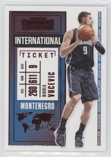 2020-21 Panini Contenders International Ticket Red Nikola Vucevic #25 0b3