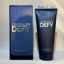 Calvin Klein Defy Hair & Body Wash Travel Size 3.3oz, 100ml New in Box