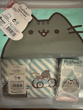 Pusheen Pencil Case, Pass Case and Tissue (3 items)