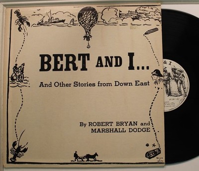 Robert Bryan Marshall Dodge LP Vinyl 12'' 33 RPM Bert and I and Other Stories