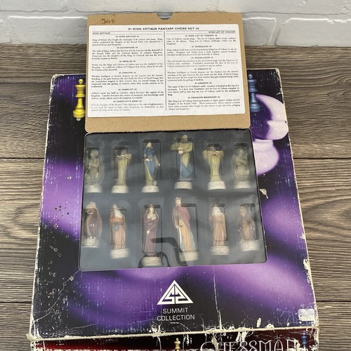 The Chessman King Arthur Fantasy Chess Pieces Summit Collection NO Board - Picture 9 of 10