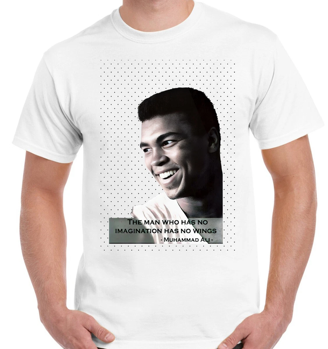 Muhammad Ali Quotes T Shirts Boxing legend inspirational gym T Shirt 1