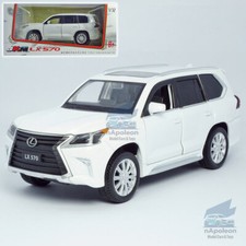 1:32 Lexus LX570 Model Car Alloy Diecast Toy Vehicle Collection Kids Gift White