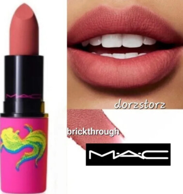 MAC Moon Masterpiece Powder Kiss Lipstick [BRICKTHROUGH] Limited Edition