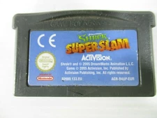 GameBoy Advance Game Shrek Superslam Activision E AGB-B4UP-EUR Tested.