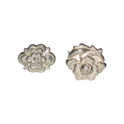 Antique Chinese Inspired 3 Pc Hair Stick Set with Flowers  display picture 1