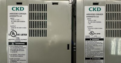 QTY 1 - CKD #AX9000TS-U2 Absodex Driver | eBay