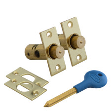 Image of ASEC Window Bolt - Electro Brass