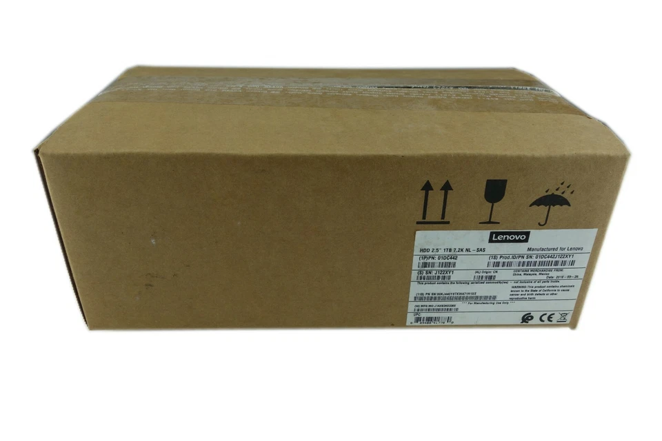 Lenovo Storage 1TB 7.2K SAS 12Gb/s 2.5" HDD ST1000NX0453 01DC444 01DC442 - Image 2 of 3