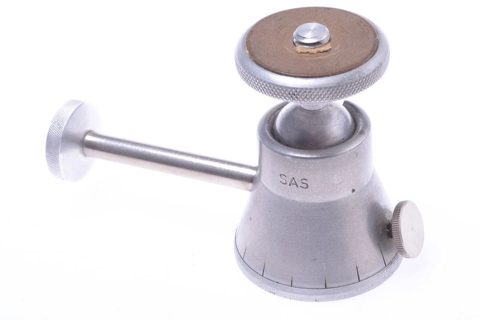 ✅ SAS TRIPOD VINTAGE BALL & SOCKET HEAD FOR MEDIUM OR 35MM FORMAT CAMERA - Image 2 of 3