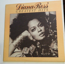 Diana Ross - Greatest Hits LP Motown Records M6-869S1-1976-VG to EX