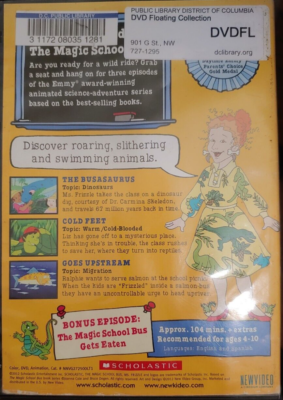 Magic School Bus The Busasaurus (DVD) Ex Library | eBay