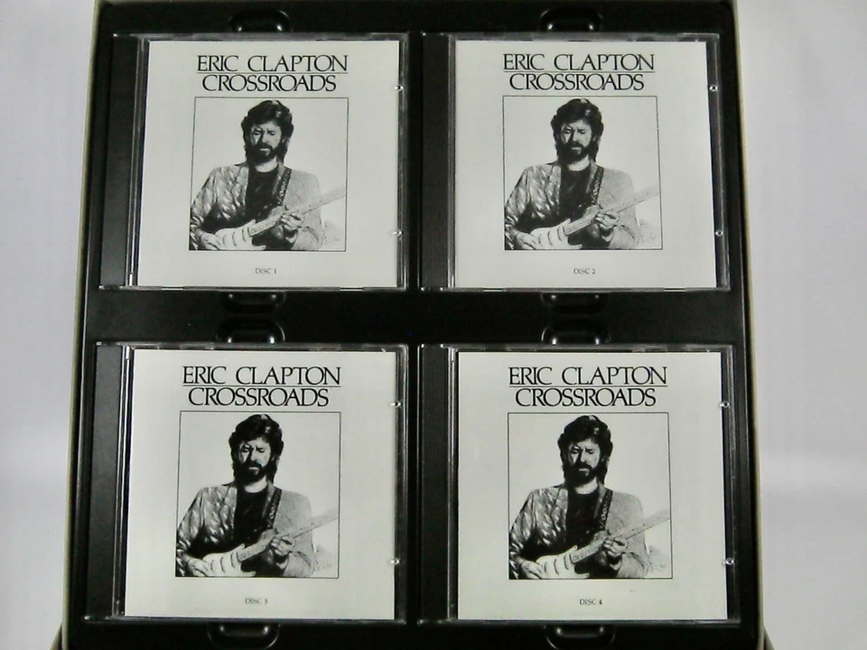 CrossRoads by Eric Clapton Box Set 4 Cds + 32 Page Book Index 1988 Polydor - Image 4 of 4