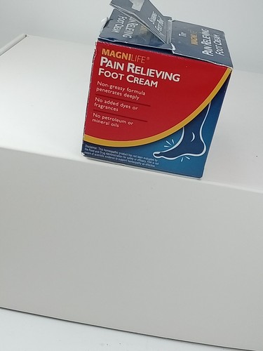 MagniLife Pain Relieving Foot Cream Soothing Relief 4oz Soreness/Burning/Itching - Picture 4 of 4