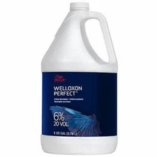 Wella Welloxon Perfect Crème Developer 20 Volume (6%) 128 oz, 1 Gal 