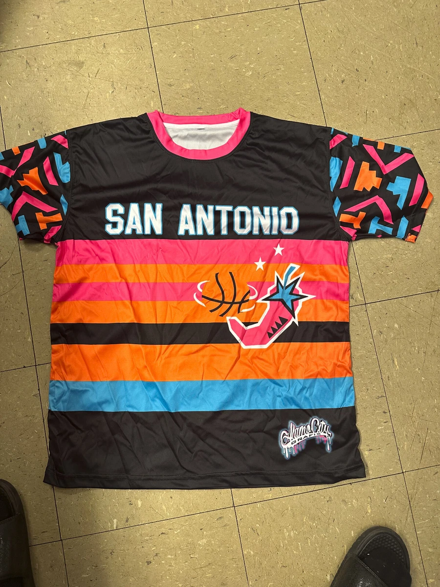 San antonio spurs fiesta sale jersey