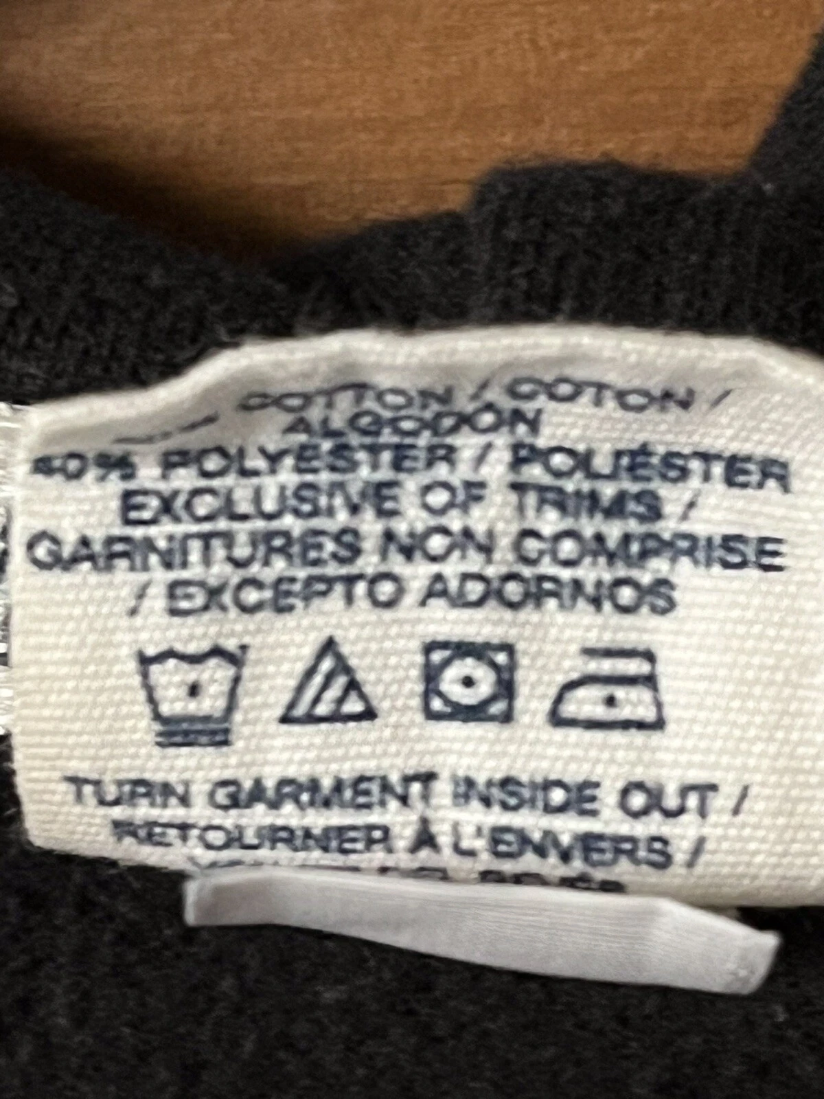 UNDERCOVER Felpa con cappuccio ROSA by Victoria's Secret taglia small pullover 60 40 misto cotone