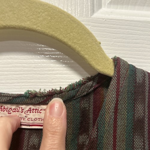 Aunt Abigail’s Attic Green Aztec Dress with Pockets see pictures size XL Western - Picture 5 of 11