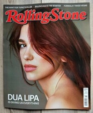 2024 ROLLING STONE February Issue DUA LIPA Formula 1 Takes Vegas FIRE STARTER
