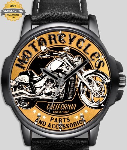 Motociclista California Racers Arte Moto Unico Orologio da Polso Veloce UK  | eBay