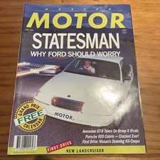 Modern Motor 1990 Nissan GT-R v Supra v Sierra RS 500 Cosworth v HSV VL Grp A